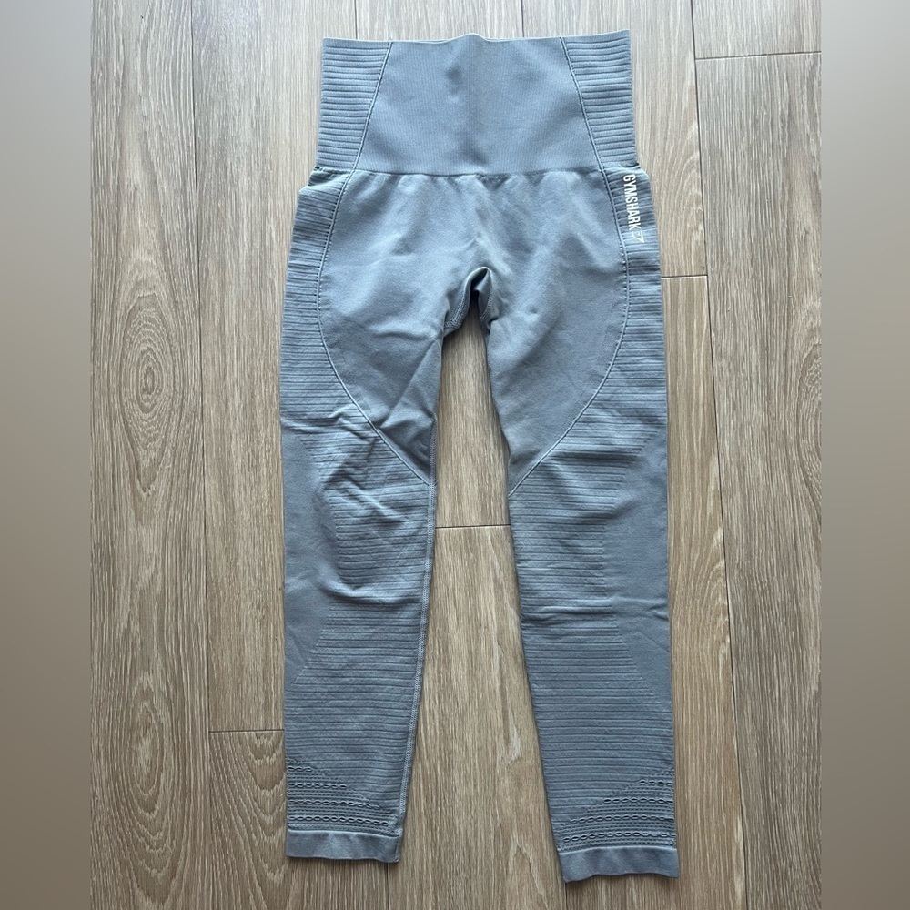 Gymshark Women’s Gray Charcoal Leggings Size M
